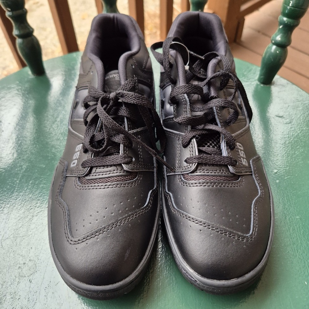 New Balance 550 Shoe Mens 10 Black Work Casual Streetwear Sneaker Minimalist 90s - Picture 3 of 11